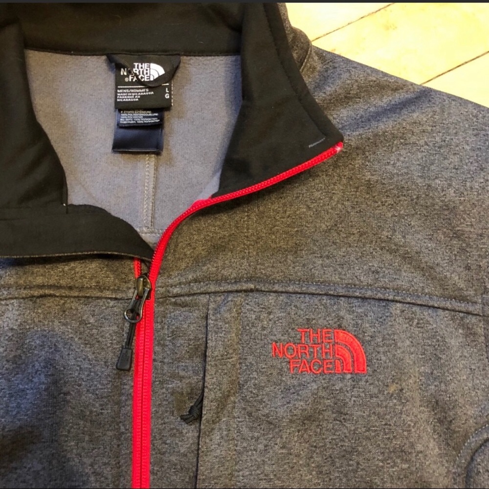 North Face Fleece Zip Large Jacket